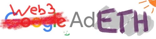 AdEth: advertising NFTs (Web3 Weekend Hackathon 2021) logo