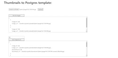 Thumbnails-to-Postgres logo